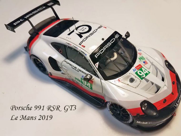 porsche 991 rsr gt3 lemans 2019